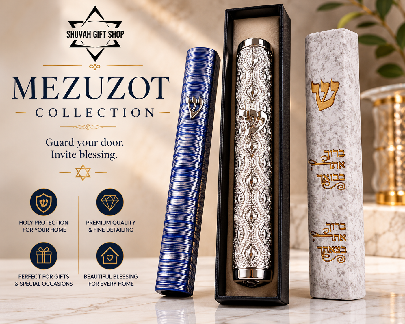 . Mezuzot &L amp; Home Blessings